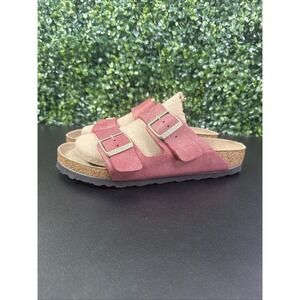 Birkenstock Women's Sz 40 US Metallic Red